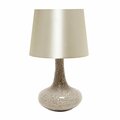Creekwood Home 14.17-in. Patchwork Crystal Glass Table Lamp, Champagne CWT-2016-CA